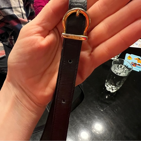 💯 Authentic Salvatore Ferragamo Gancini Vintage Leather Shoulder Bag - Picture 9 of 14